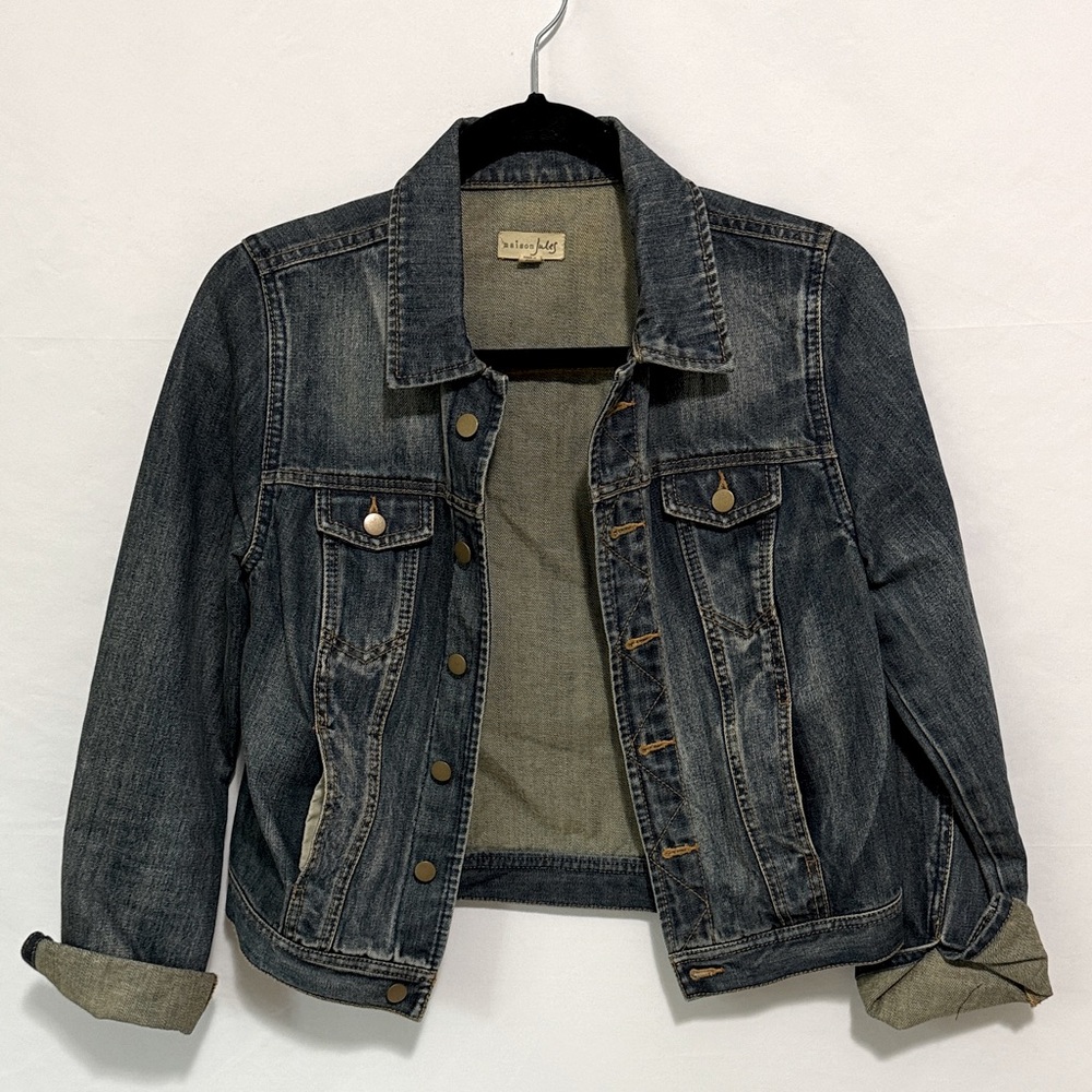 Maison Jules Blue Denim Jacket
